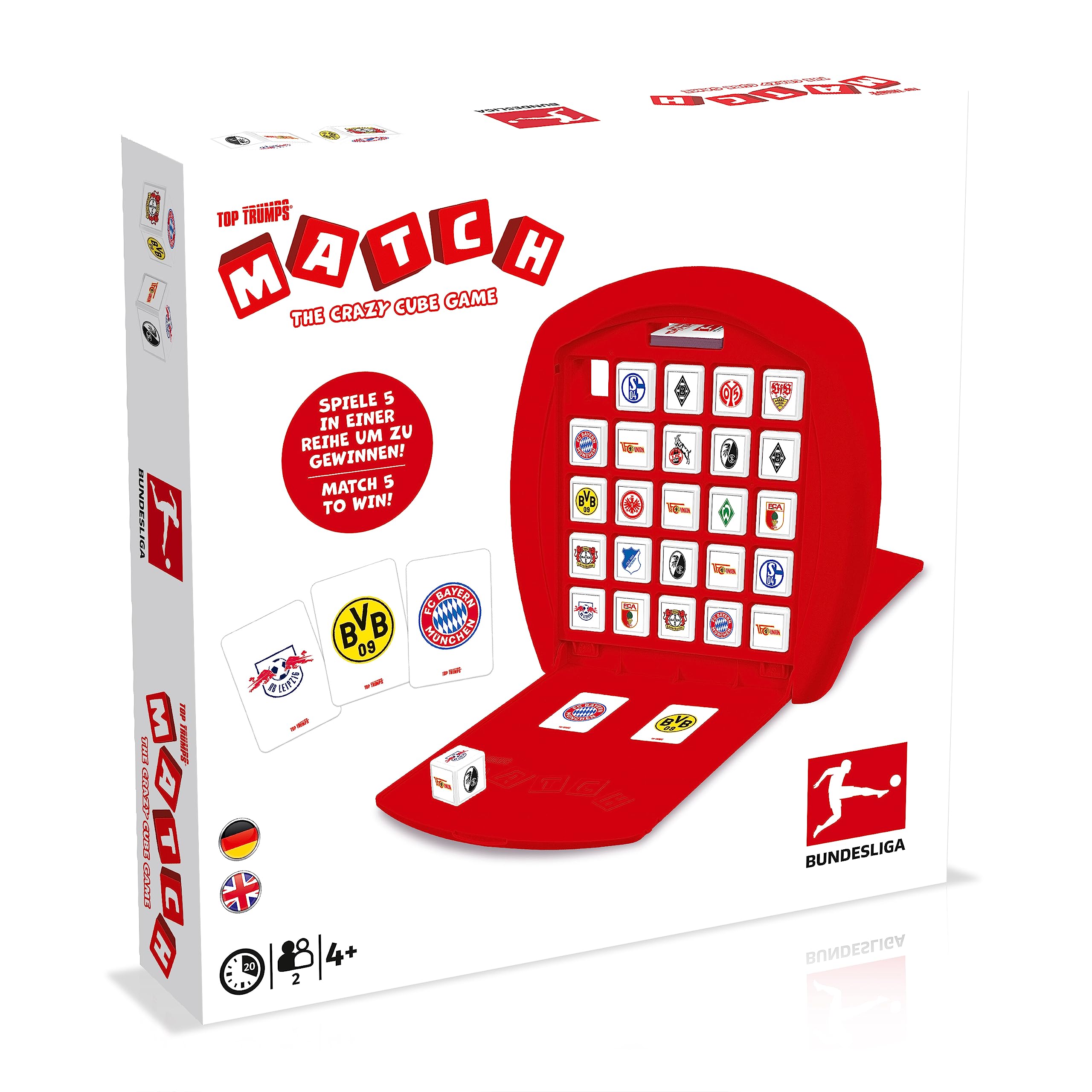 Winning Moves - Bundesliga Edition Match Game - Age 4+ - Multilingual