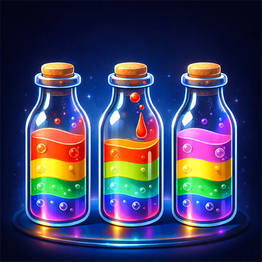 Magic Sort Water Puzzle: Relaxing Color Bottle Sorting & Brain Teaser Game Offline