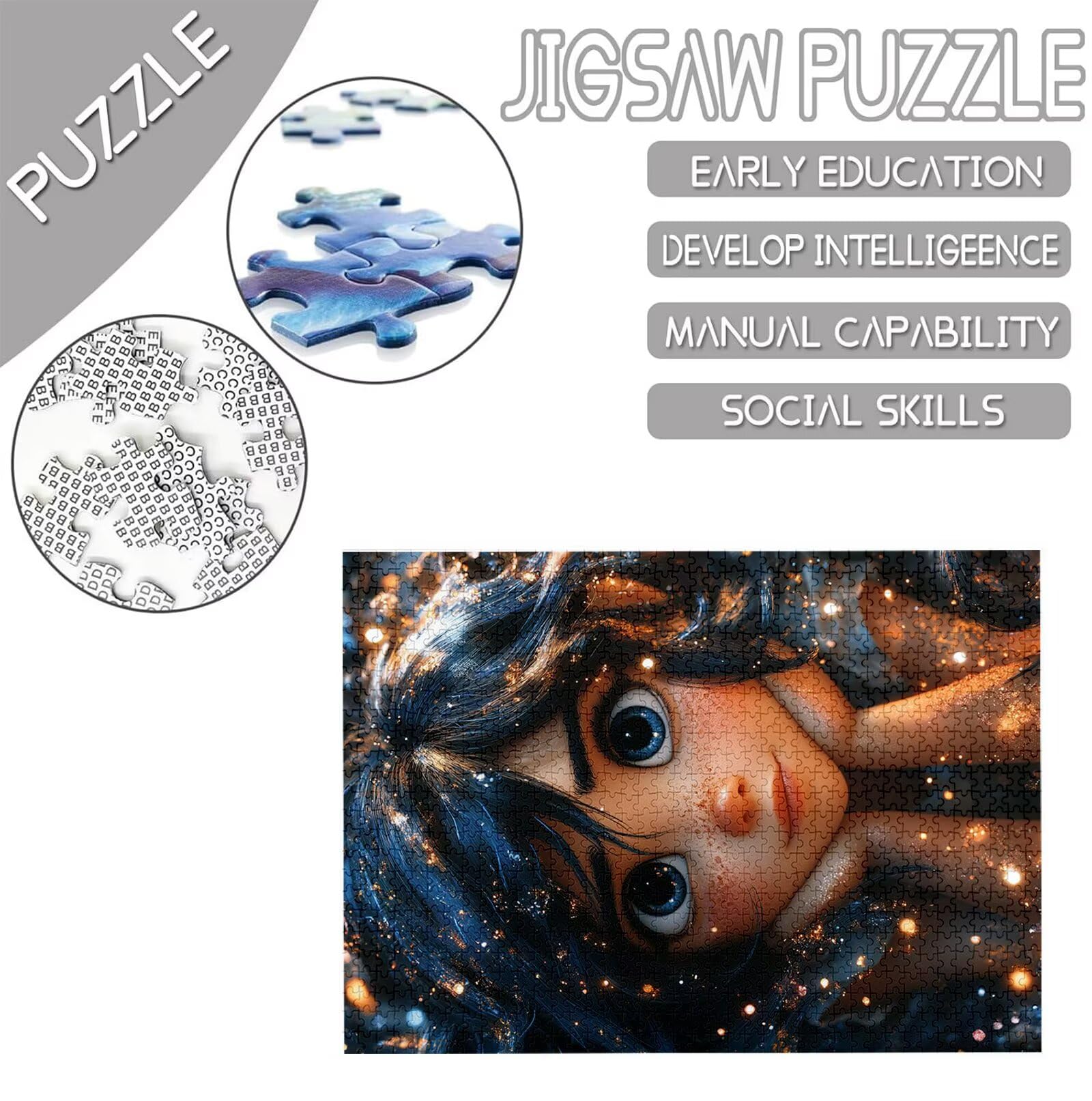 Puzzle dla dorosłych 5000 sztuk, puzzle 5000 elementów dla dorosłych, drewniana łamigłówka wymagająca gra z pudełkiem na prezent, do dekoracji domu, dekoracja sypialni, prezenty dla mężczyzny, motyw