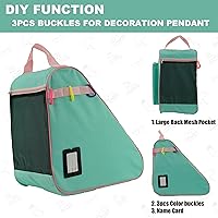 Vista 5 de Bolsa para Patines de Hielo, En Línea, Roller y Quad - Para Niños y Adultos