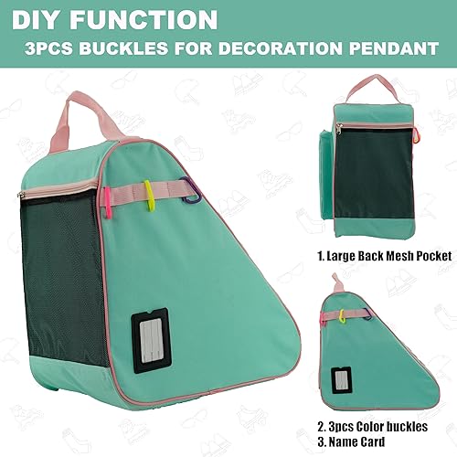 Vista 5 de Bolsa para Patines de Hielo, En Línea, Roller y Quad - Para Niños y Adultos