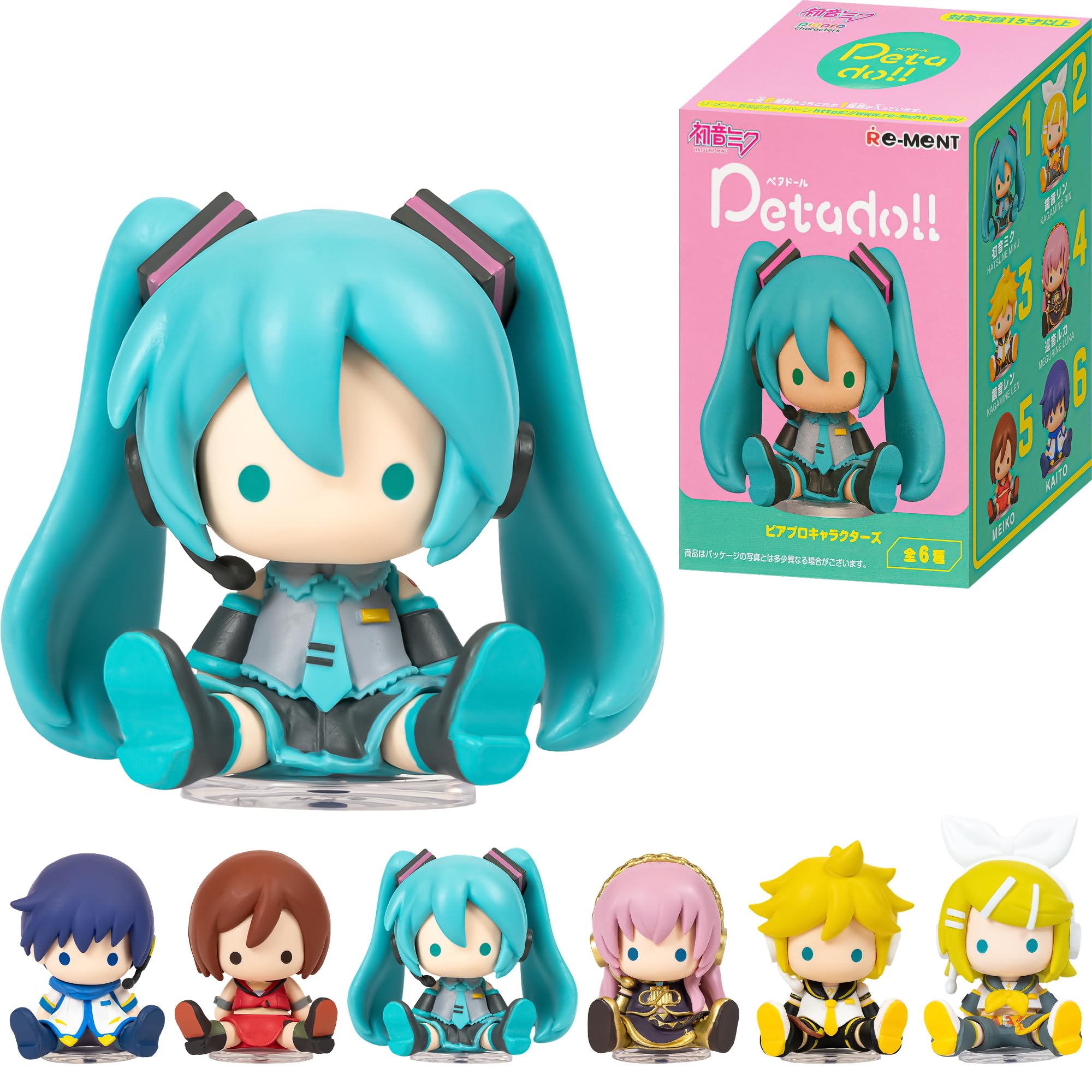 Amazon.com: Hamee RE-Ment Blind Box - Hatsune Miku petadoll