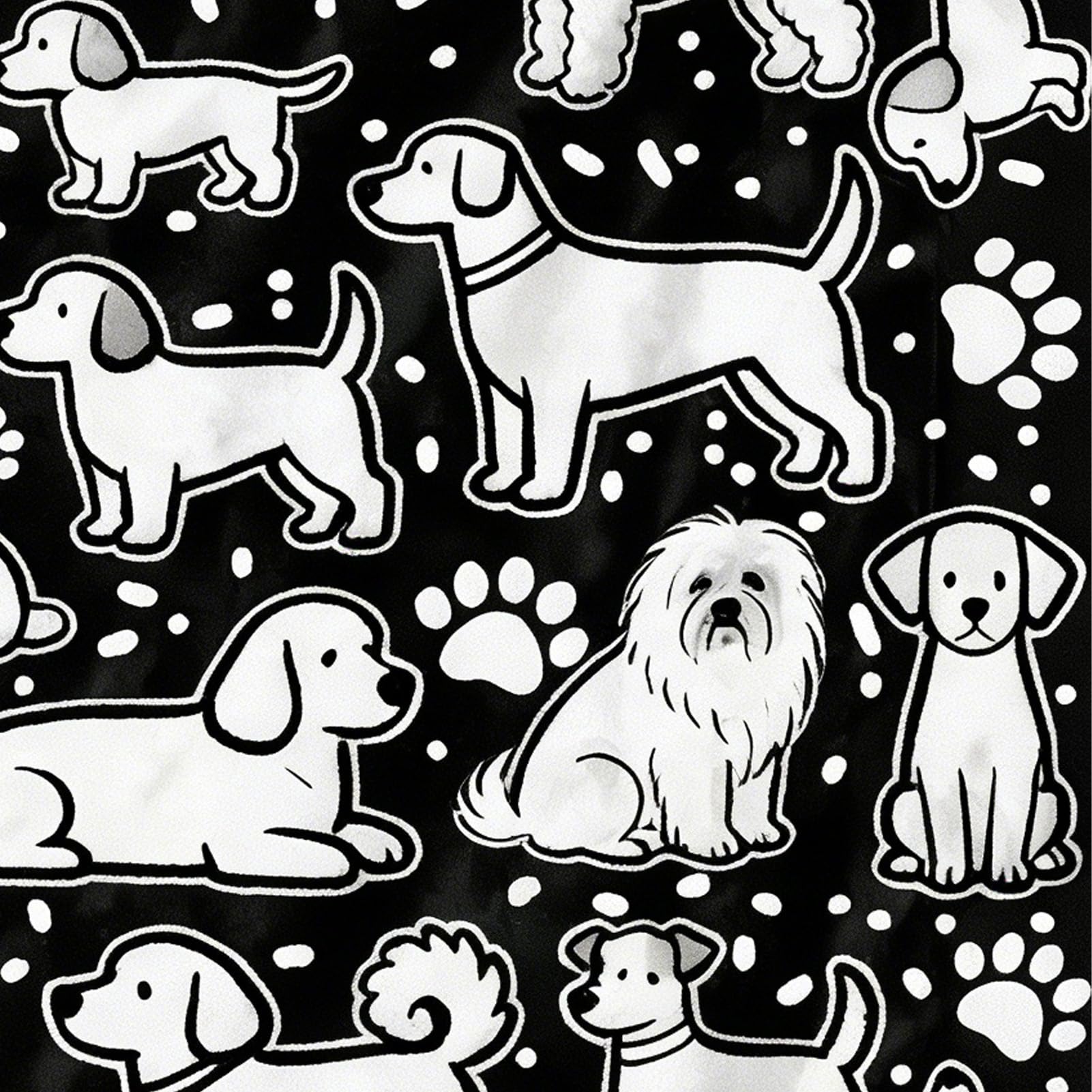 Generisch z bazgrołem – 145 x 120 cm z 12 flamastrami – kreatywny do samodzielnego ozdobienia, do dekoracji mieszkania, salonu, , łóżka, krzesła, biura, domu wiejskiego, hotelu, mieszkania