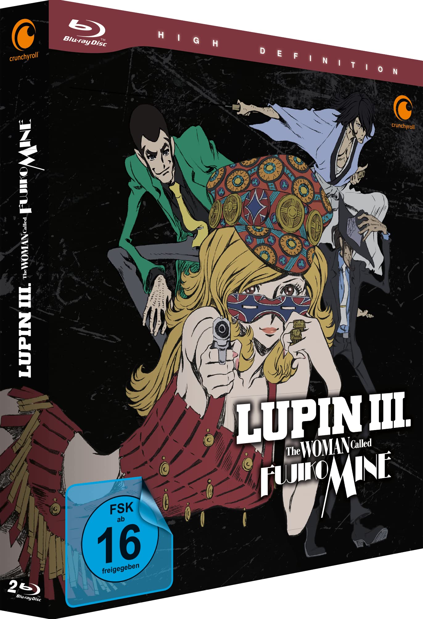 Sayo Yamamoto Lupin III Blu-ray Box Set A Woman Called Fujiko Mine - Gesamtausgabe, Limited Edition