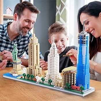 Amazon.com: JXRLMB New York Iconic Architecture Skyline