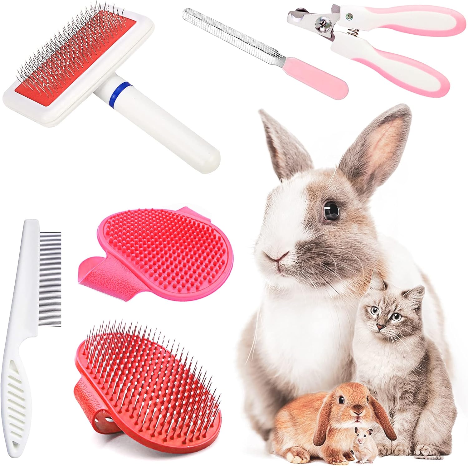 rabbit grooming kit