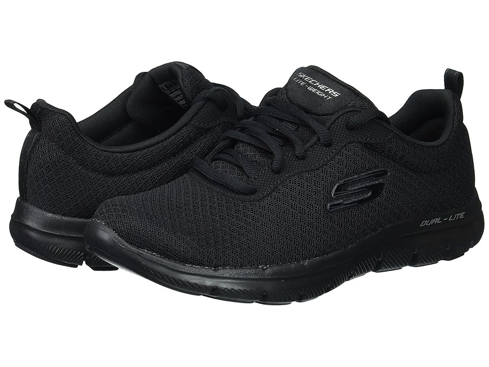 

SKECHERS Flex Appeal 2.0 (Black) Women's Shoes