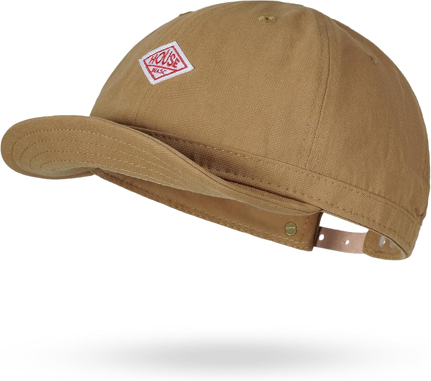 CLAPE Soft Brim Dad Hat, Classic Baseball Cap with Short Bill Cotton Camp Hat Trucker Cap for Sun Protection, Adult Chill Cap