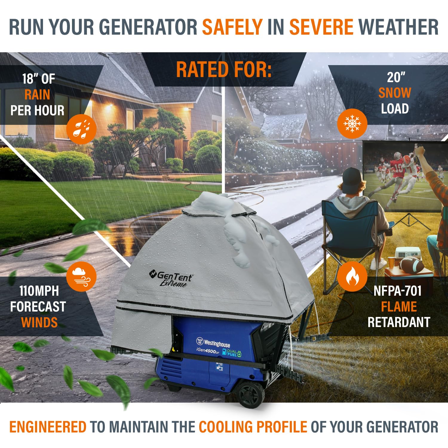 gentent 10 K – XKU Kit – Inversor de 1000 W-3000 W generadores