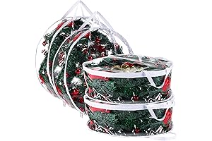 Shappy Christmas Wreath Storage Container - The Ultimate Protection for Your Wreaths