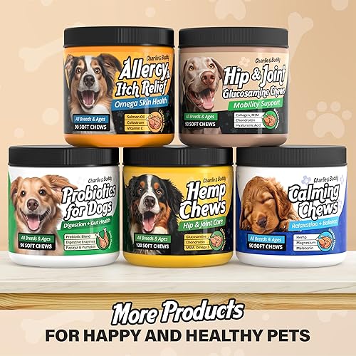 Miniatura 8 de Glucosamine for Dogs Chewable, Joint Supplement for Dogs for Mobility Support, Glucosamine Chondroitin Chews