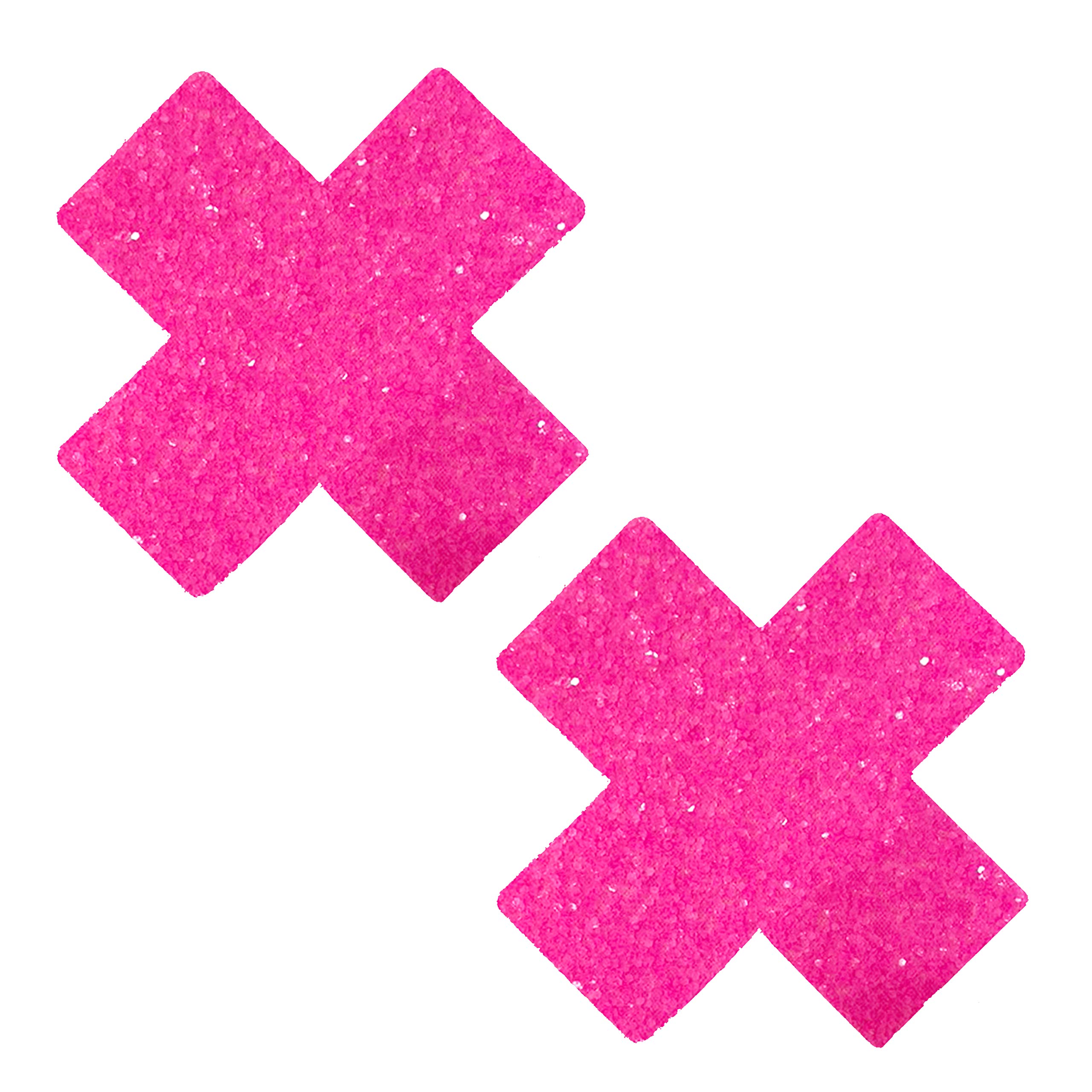 Neva Nude Iridescent Crystal Beamz Nipztix Pasties Nipple Covers for Festivals, Raves, Lingerie and More, Made in USA