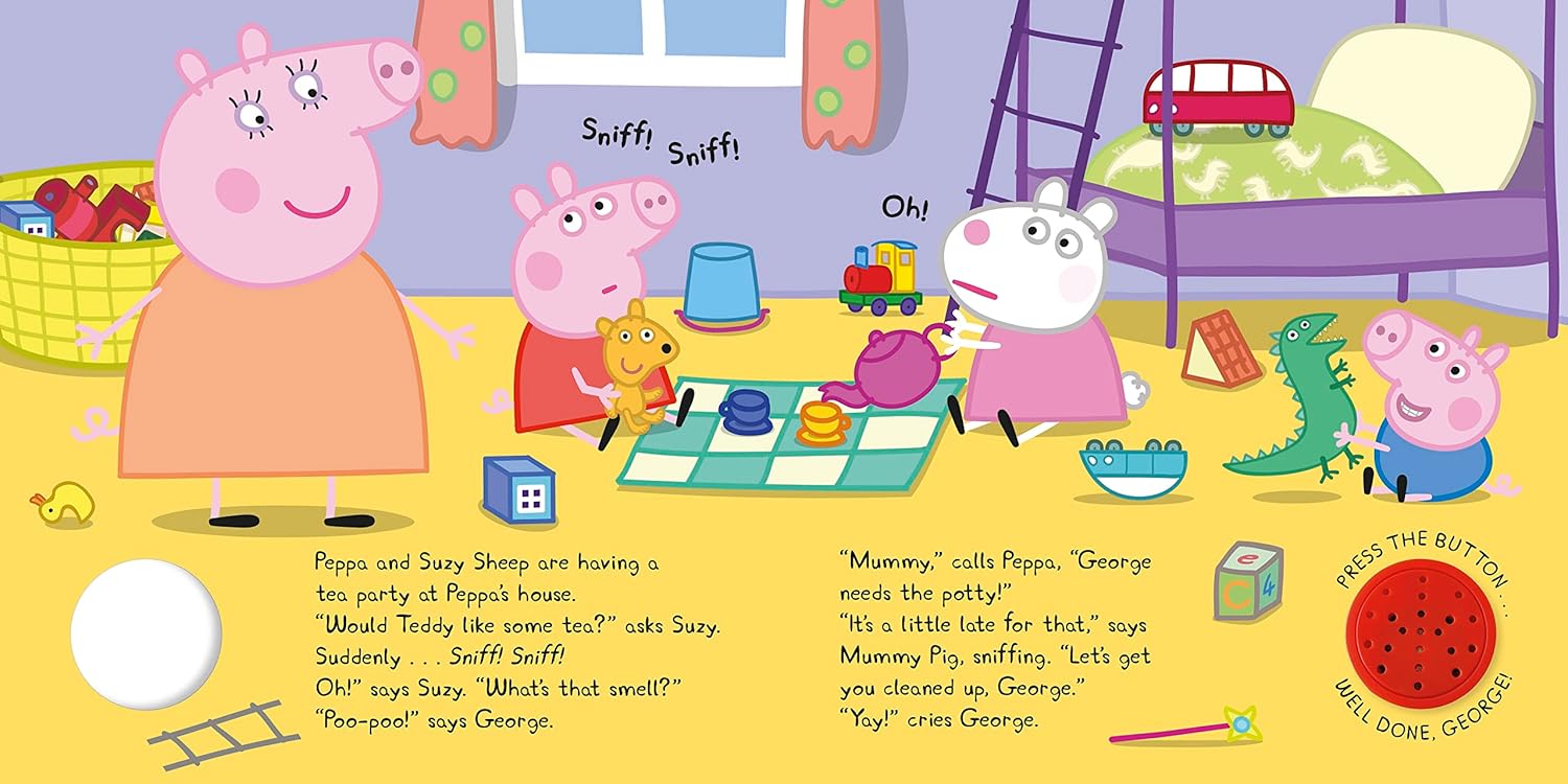 Peppa Pig: George's Potty: A potty training sound... 10 Peppa Pig: George's Potty: A potty training sound...