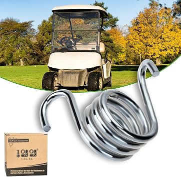 10L0L Golf Cart Brake Pedal Torsion Return Spring for EZGO PDS/TXT 1994-up, Replaces OEM 70676-G01 70676G01