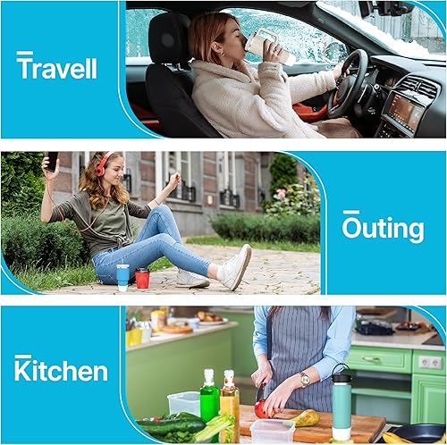 Miniatura 5 de Elevate 2 fundas de silicona compatibles con Stanley Quencher de 40 onzas, vaso de 30 onzas con asa, IceFlow de 20 onzas, cubierta inferior