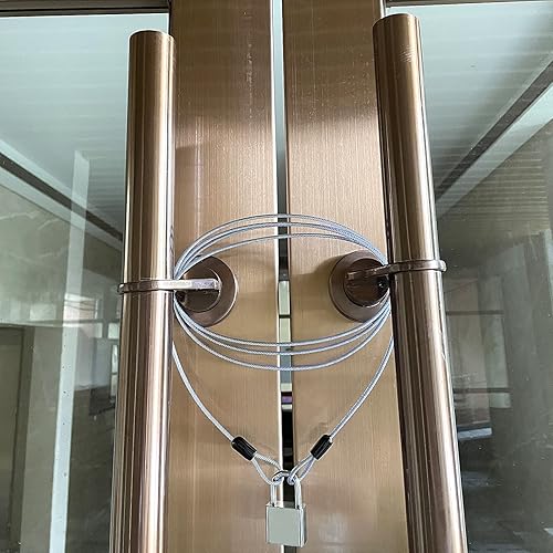 Miniatura 5 de 9.14m 3mm Cable de seguridad recubierto de acero trenzado para viajes al aire libre, cerradura de equipaje de seguridad, cable de alambre de cuerda