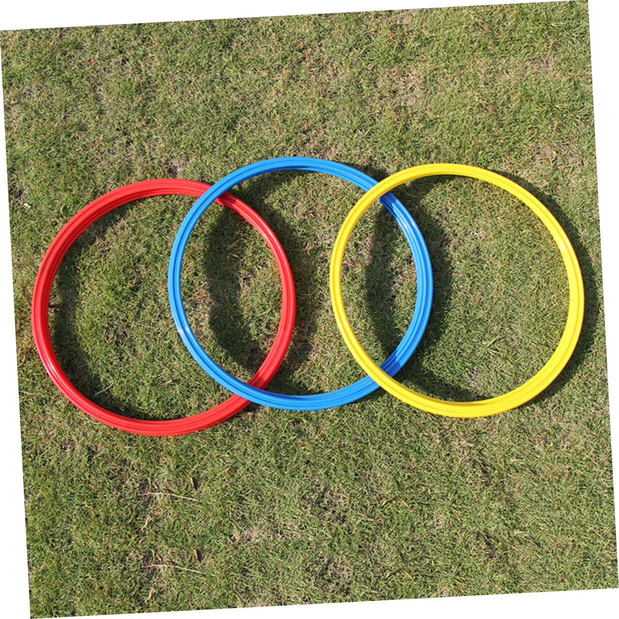 BESPORTBLE 6Pcs Scala di Calcio Anelli di Agilità di Calcio Anelli di Allenamento di Calcio Anelli di Agilità di Calcio Anelli di Agilità di Calcio Anelli di Allenamento di Calcio Anelli di