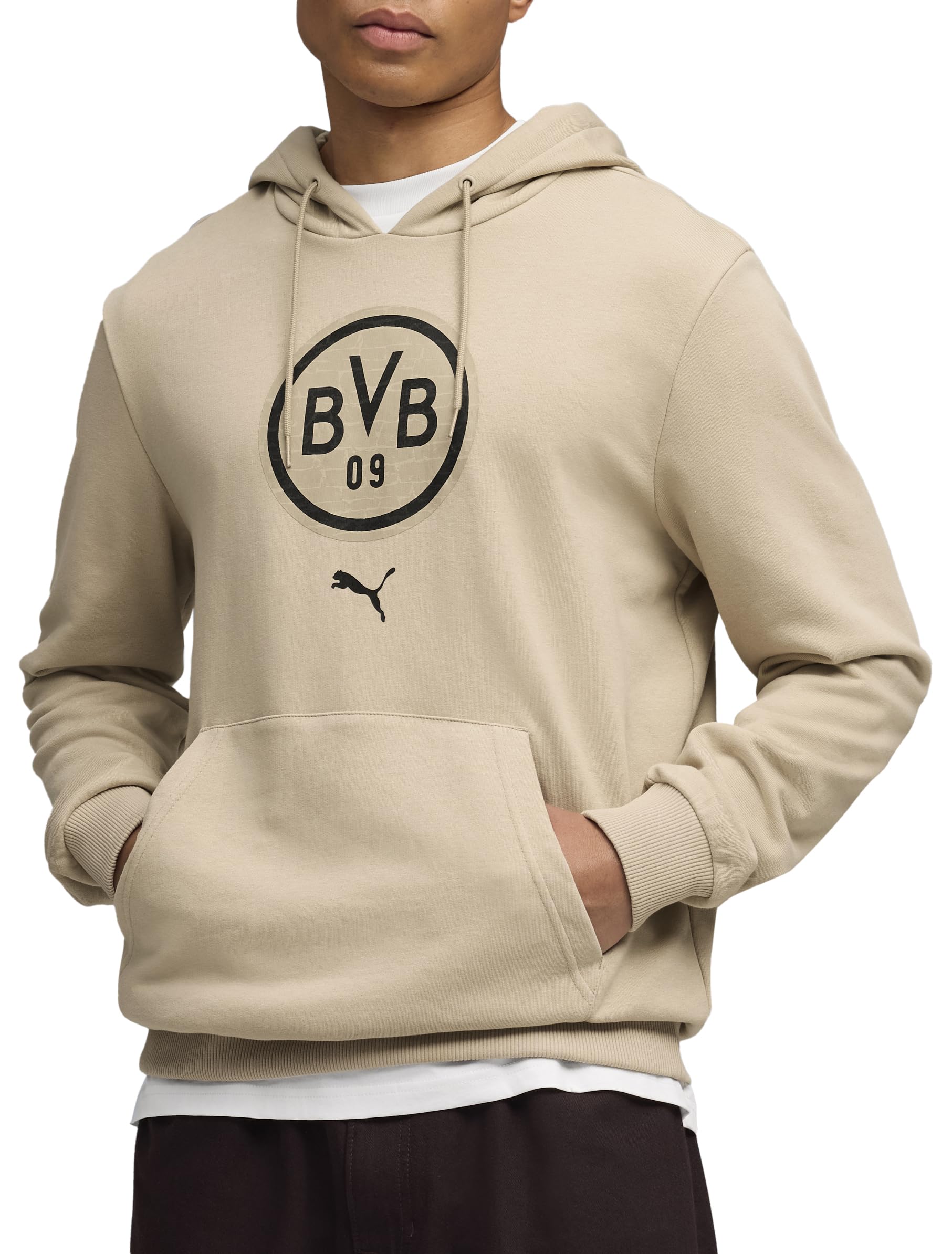 PUMA Unisex BVB Borussia Dortmund FtblCulture Hoodie 26/27