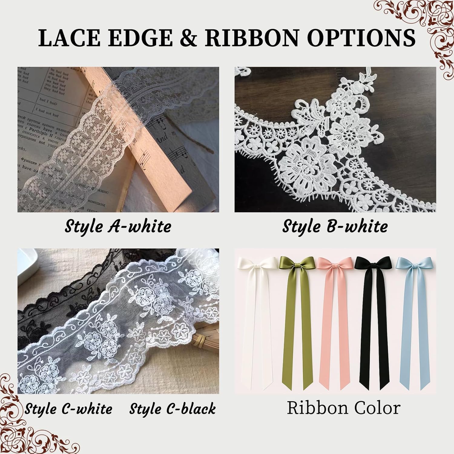 Personalized Sheer Lace Wedding Chair Signs, Custom Just Married Lace Sweetheart Table Decor for Bride and Groom, Mr & Mrs Chair Cover for Wedding Ceremony Reception, Photo-Ready Decor Banner Set of 2