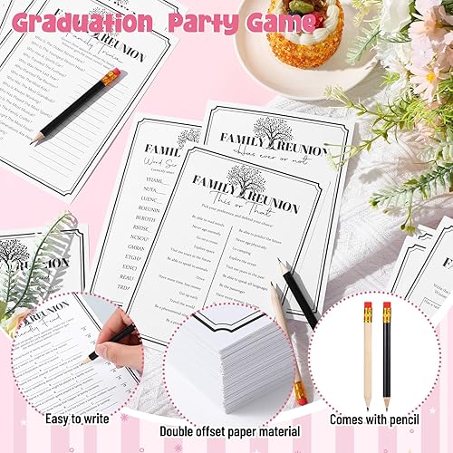 Miniatura 3 de Juego de 217 tarjetas de preguntas para fiestas de reunión familiar, juegos de bingo y actividades, para adultos y mujeres, pijama, tarjetas de