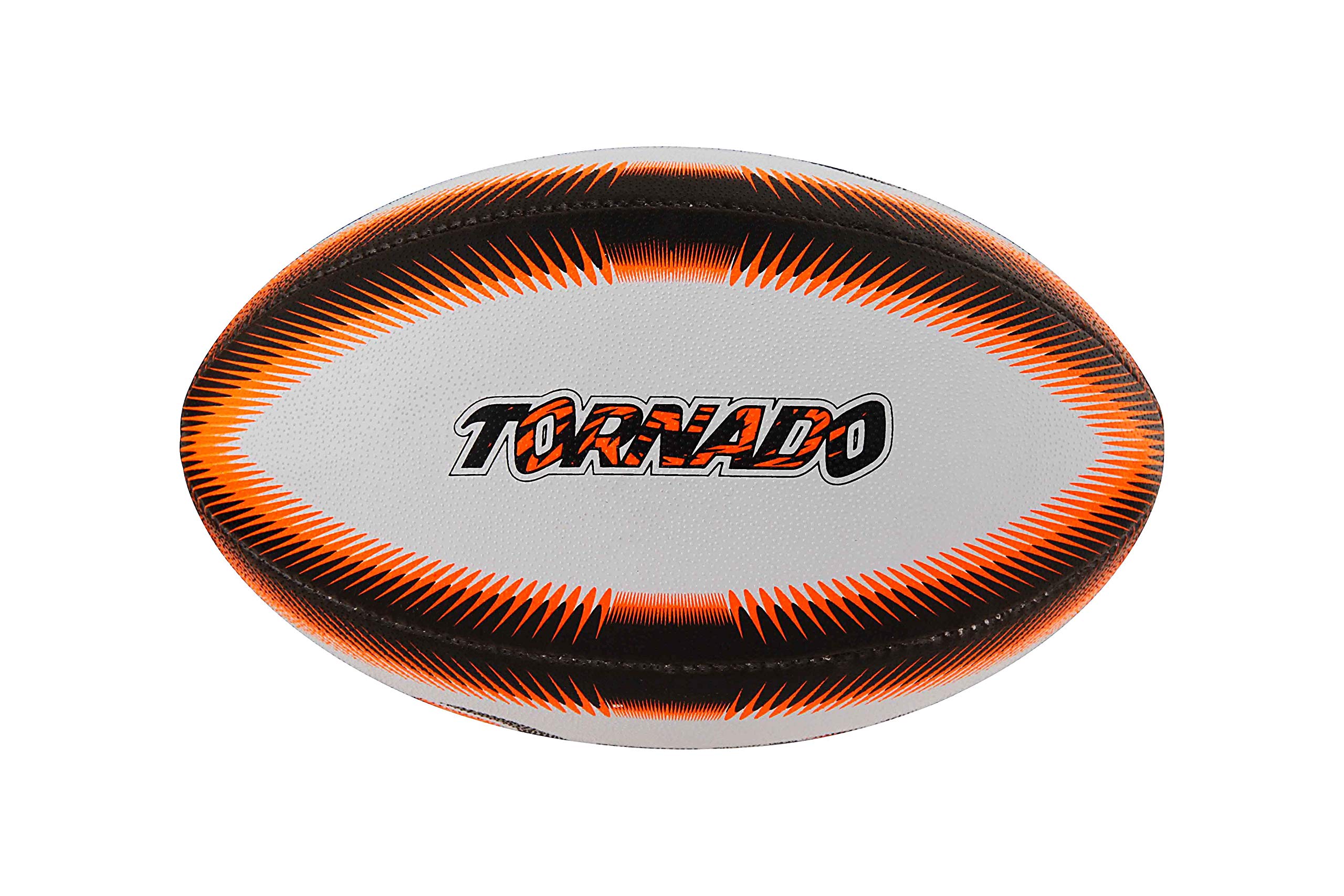RMAX Tornado 3Ply Synthetic Rubber Top Grade Rugby Ball Size 5