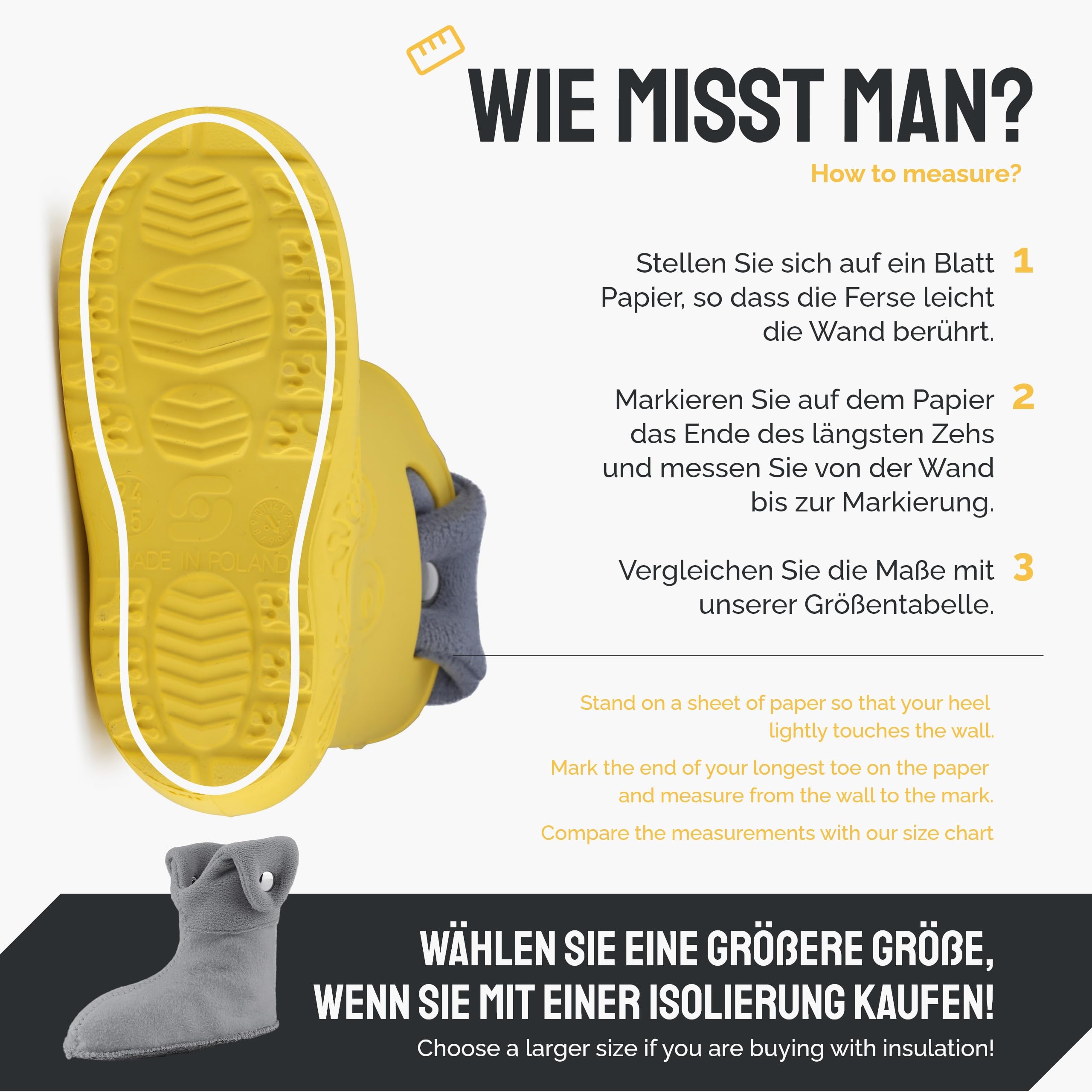 Ladeheid Eva Kinder Jungen Mädchen Gummistiefel Regenschuhe gefüttert Regenstiefel Gummischuhe LA-CA-04
