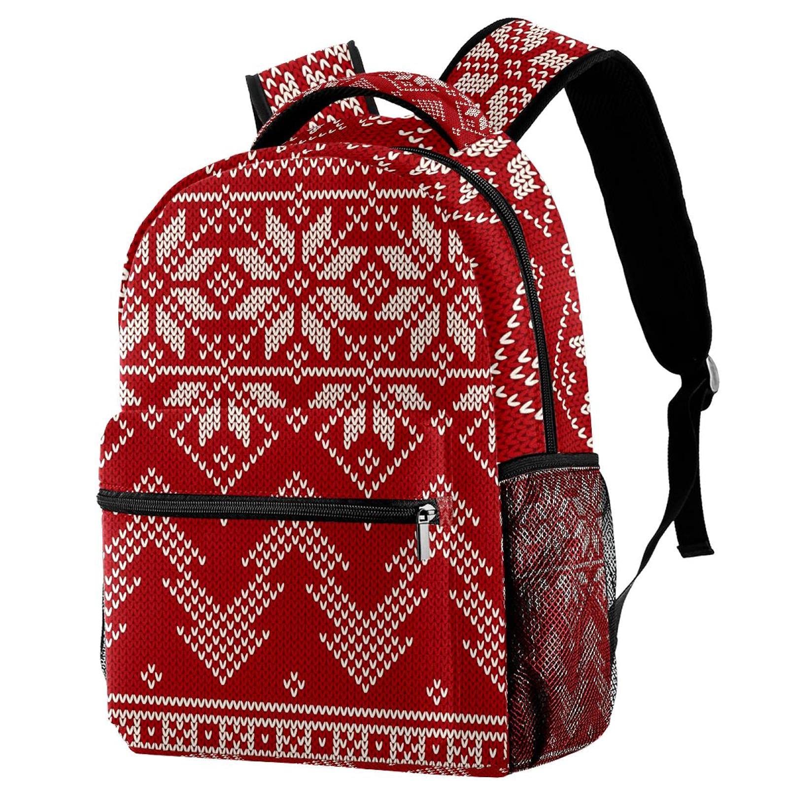 Sac à dos de Noël à grille multicolore idéal pour vos sorties urbaines - 7