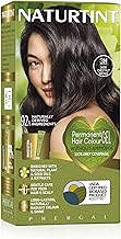 Naturtint Permanent Hair Colour Gel 3N Dark Chestnut Brown, Plant Enriched, Biobased, Ammonia Free, Long Lasting Grey Coverage and Radiant Colour, Nourishment and Protection