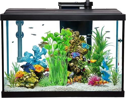 Miniatura 4 de Jongdari - Planta de acuario grande 2 piezas de plástico artificial para peceras 150in de altura Verde, Morado