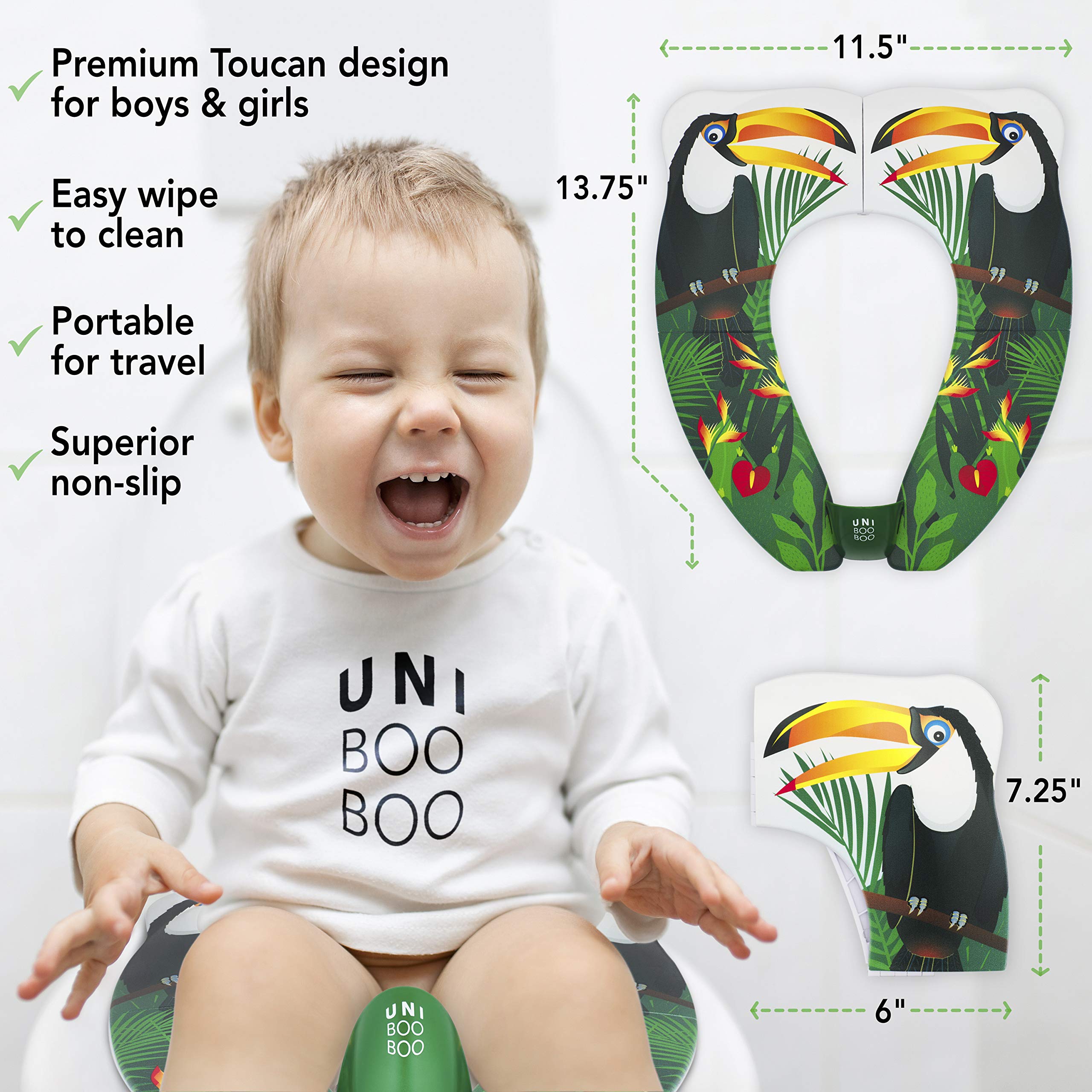 Buy UNI BOO BOO Travel Potty Seat Portable and Foldable Toddler Kids
