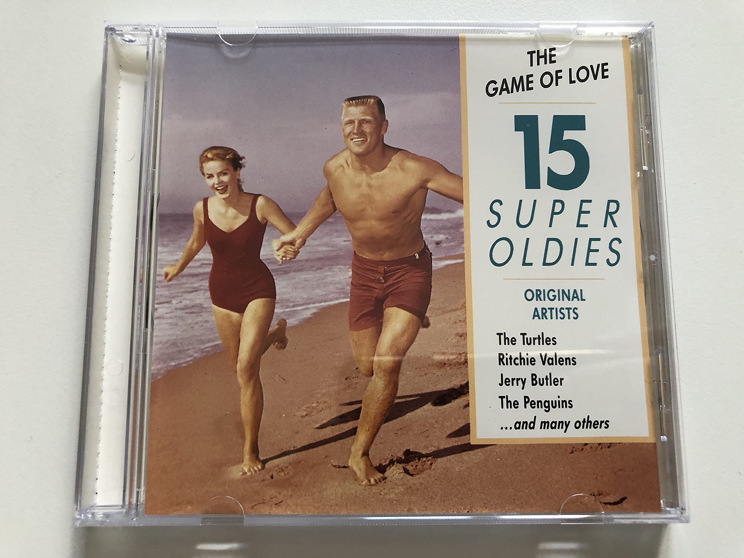 The Game Of Love - 15 Super Oldies (Original Artists) [Audio CD] The Turtles; Ritchie Valens; Jerry Butler Jr. and The Penguins