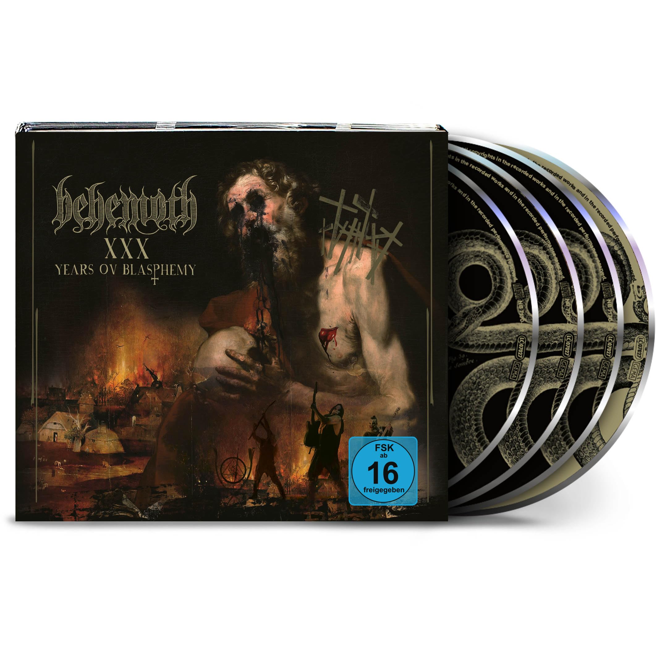 XXX Years Ov Blasphemy (3CD + Bluray - Mediabook)