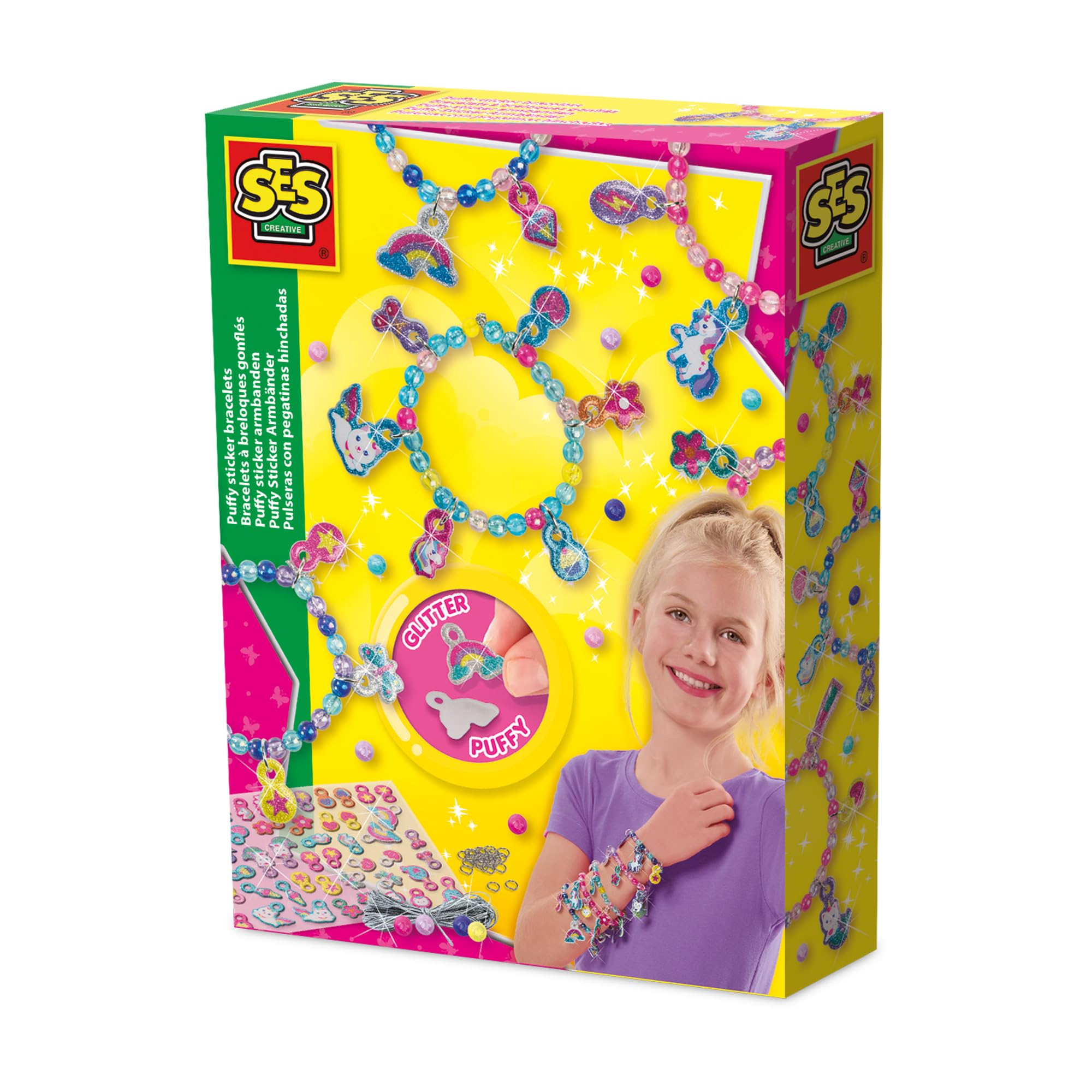 Ses Creative  Kids Puffy Sticker Bracelets - 