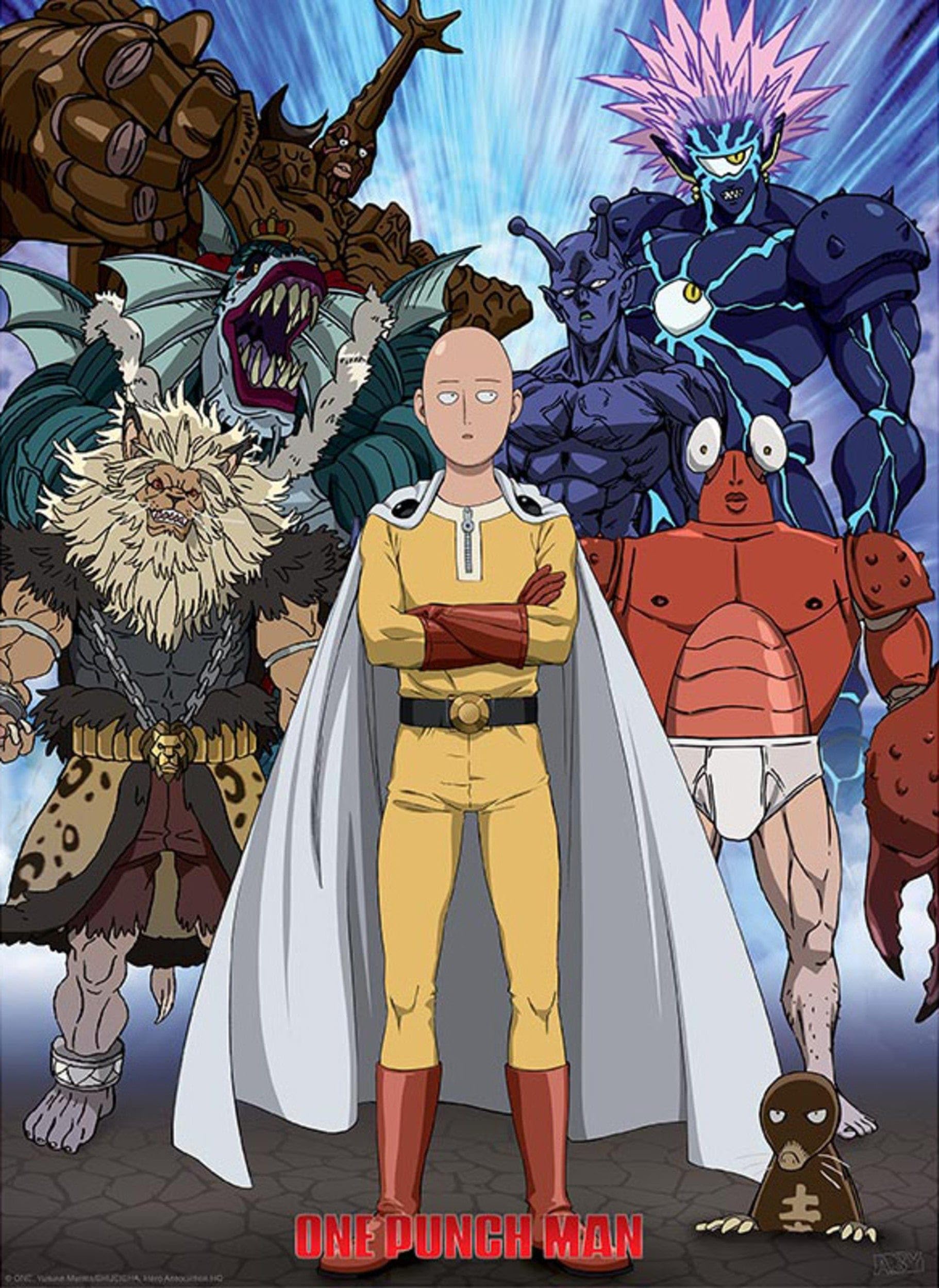 GB Eye One Punch Man Poster Saitama vs Monsters : Amazon.ca: Home