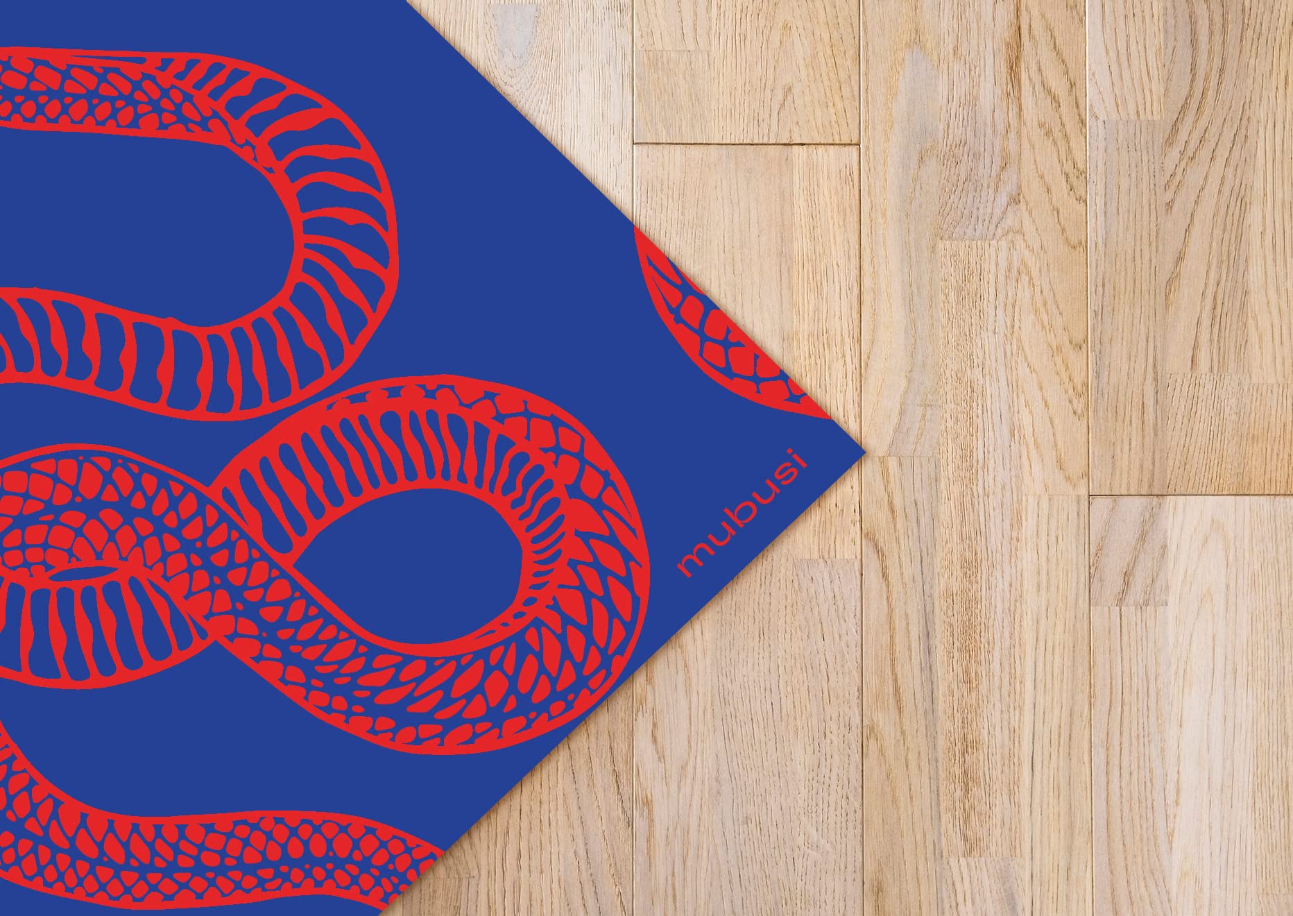 Tapis Vinyle du Sol Cuisine Salon - Différentes Tailles - (Serpents 60x120 cm)