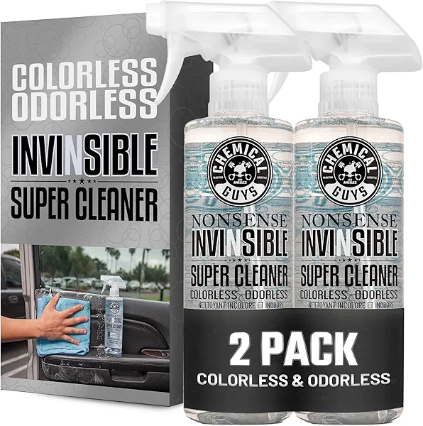 Chemical Guys SPI_993_1602 Nonsense All Surface Super Cleaner (Works on Vinyl, Rubber, Plastic, Carpet) Safe for Home, Garage, Cars, Trucks, SUVs, Jeeps, RVs & More, 16 fl oz, Unscented-2 Pack