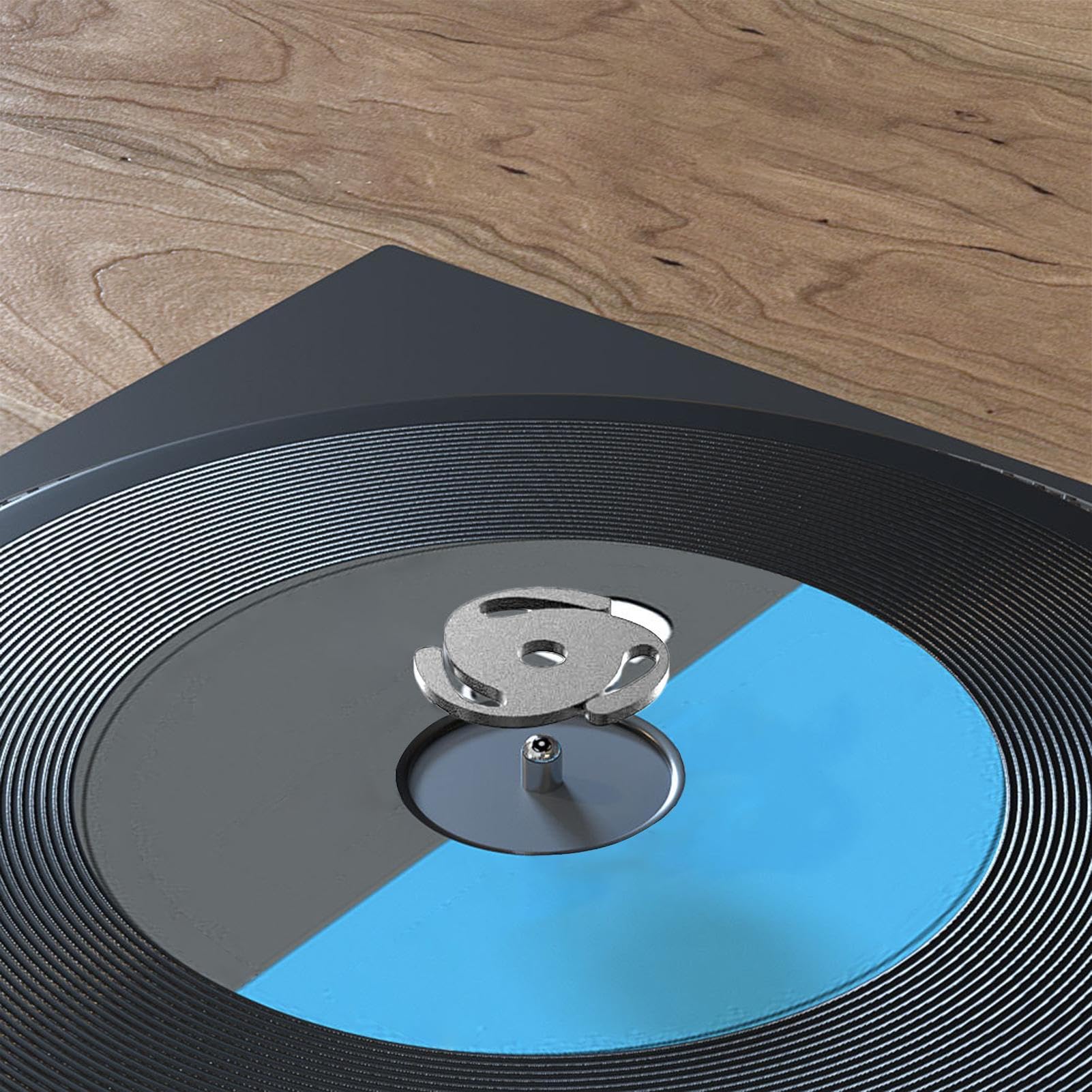 Adattatore Per Dischi 45 Giri Adattatore Per Giradischi Stabile E Leggero | Inserti Adattatori per Mandrino Giradischi Per Sistemi Audio Domestici Giradischi Hi-Fi Collezionisti Album Aman