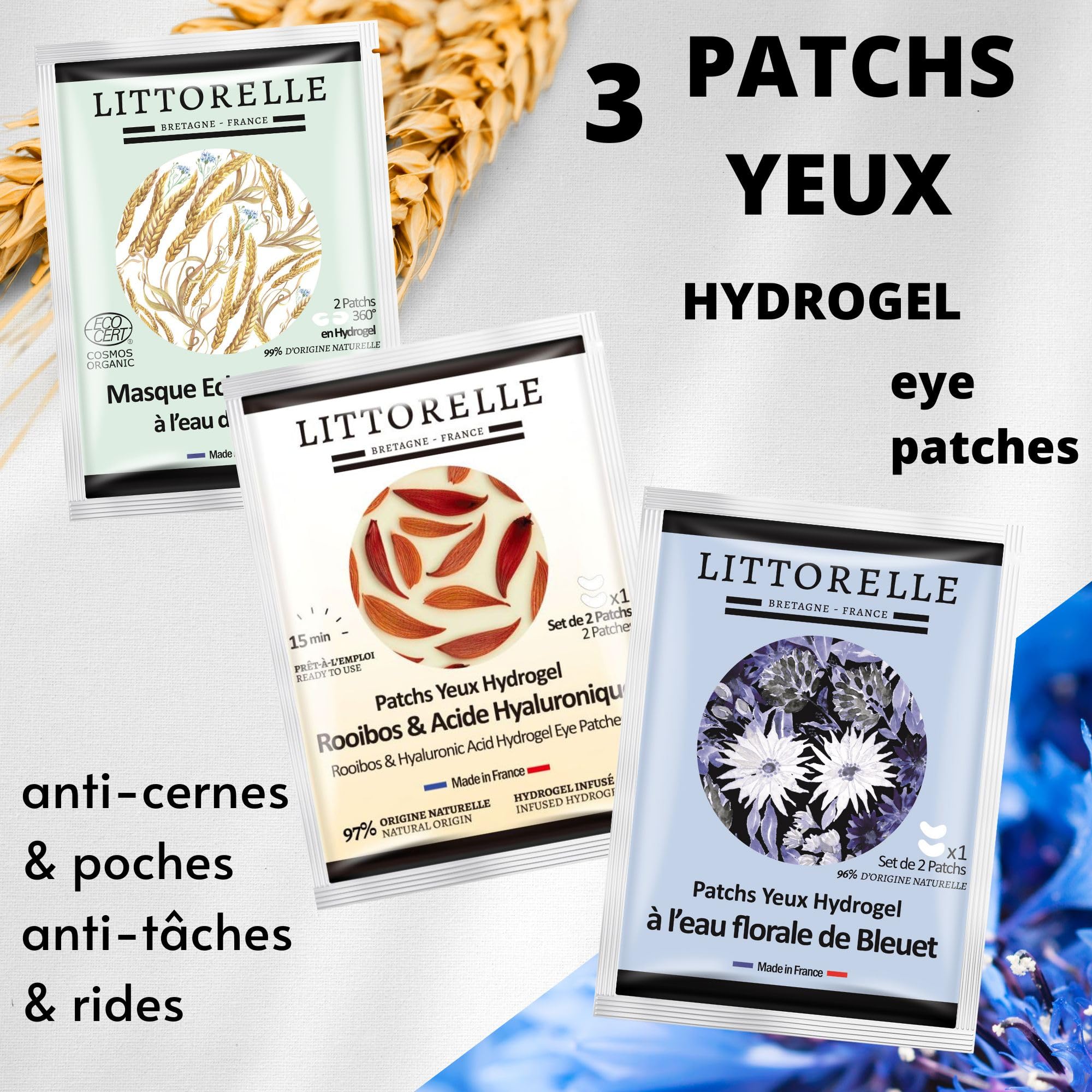 Littorelle Skincare Beauty Box - 12 Face and Eye masks - Made in France - Image 3