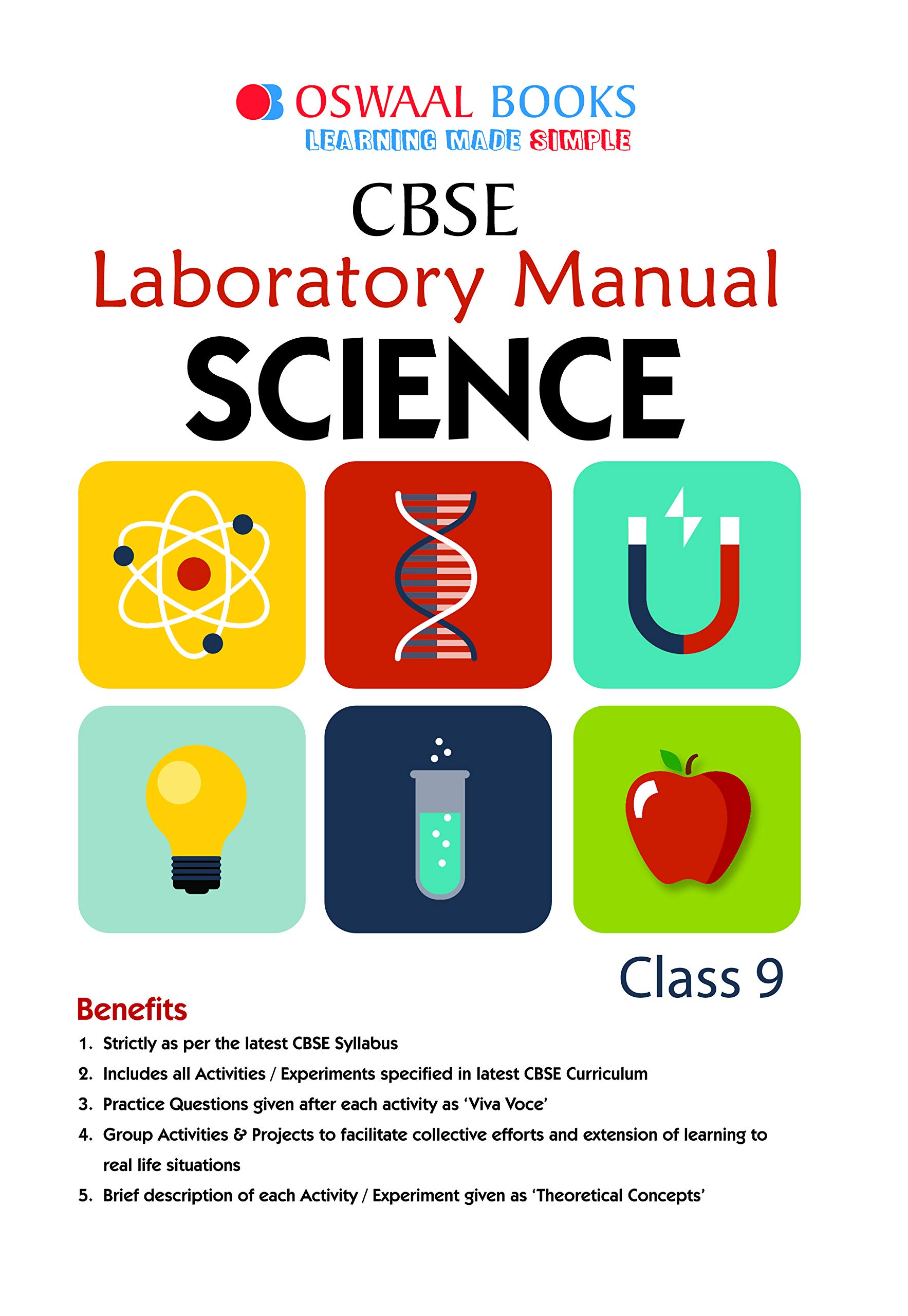 Oswaal CBSE Laboratory Manual Class 9 Science