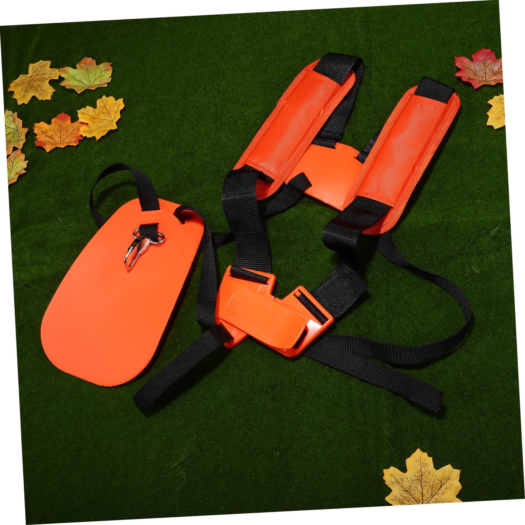 PartyKindom Trimmer Cinghia per Decespugliatore Oxford Resistente Arancione Sgancio Rapido per Uso Esterno