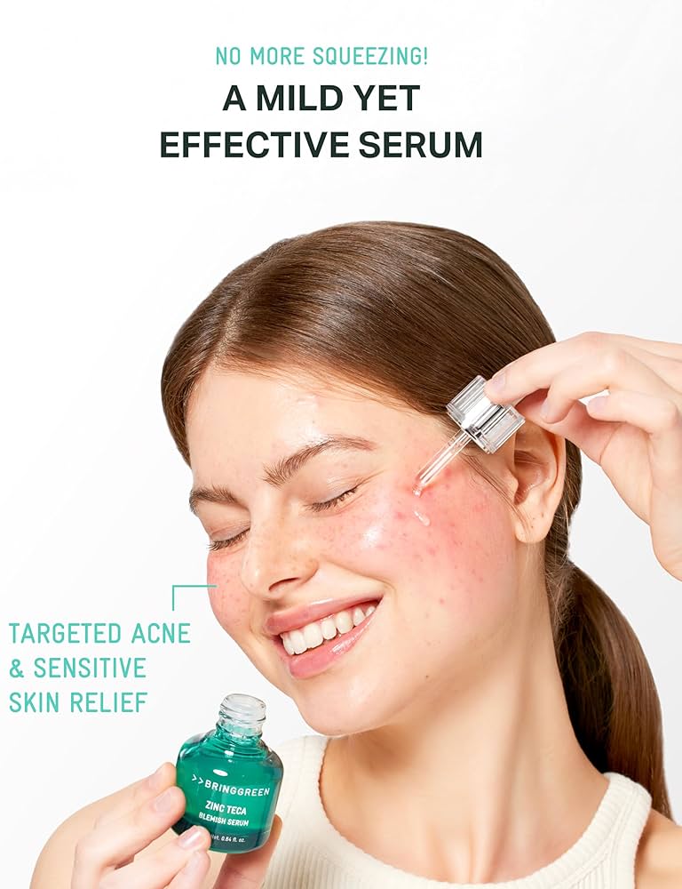 Amazon.com: BRING GREEN ZINC TECA Serum with Niacinamide