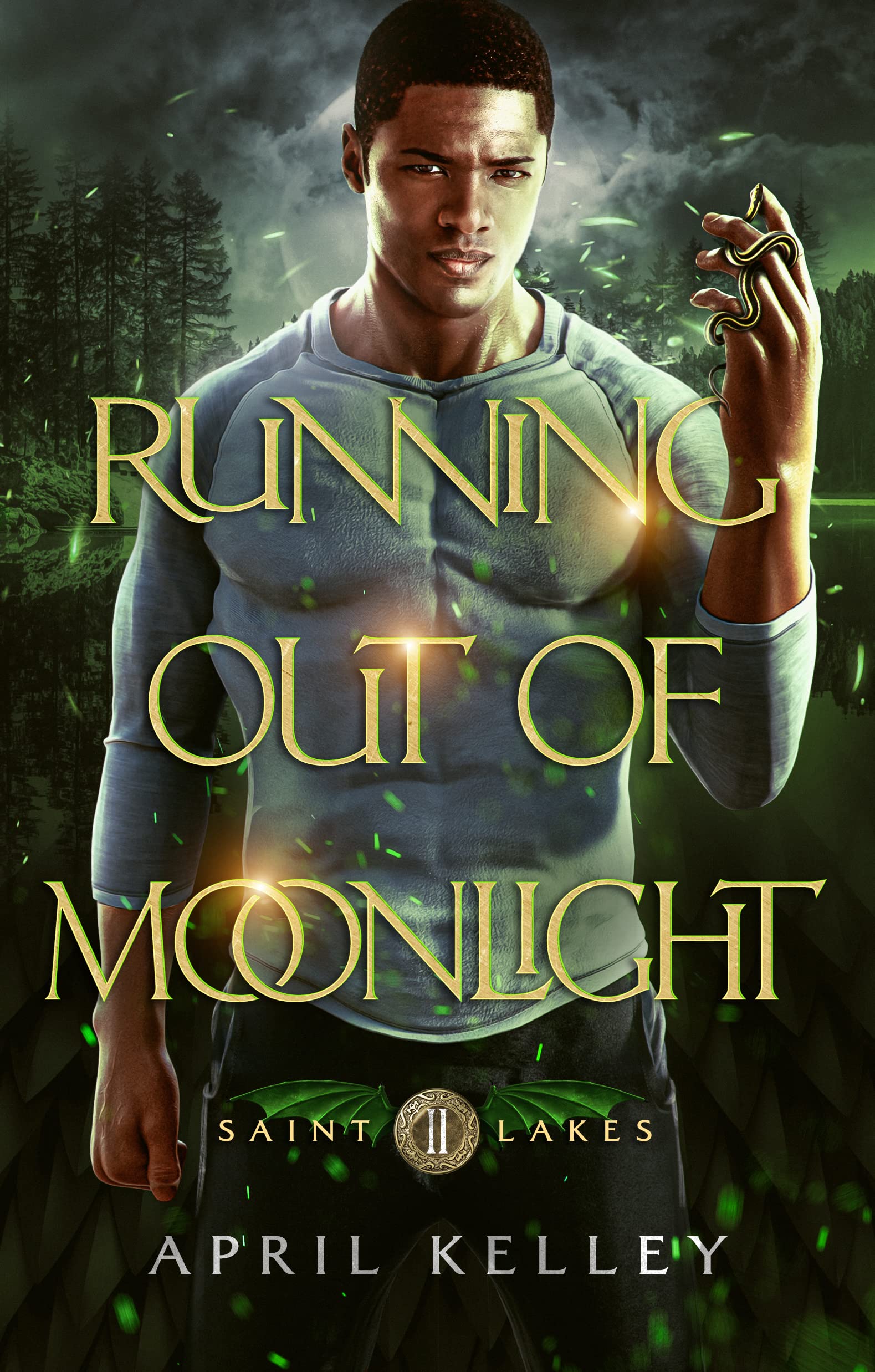 Running Out of Moonlight: An MM Dragon Shifter Paranormal Romance (Saint Lakes Book 2)