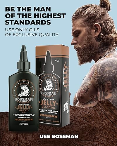 Vista 19 de Bossman Jelly - Aceite para barba