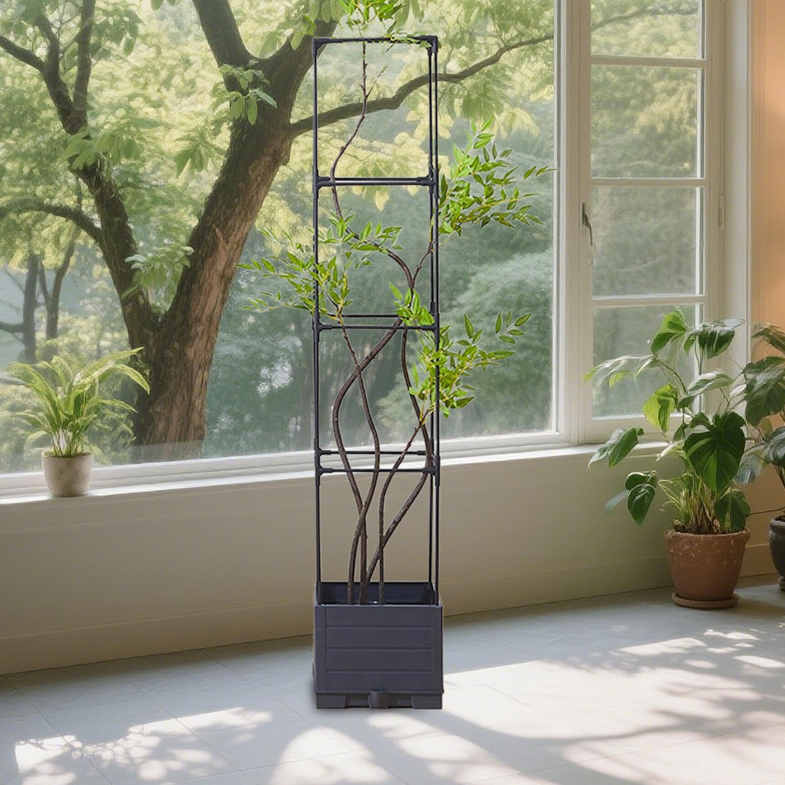 1/43仕様・階段、植栽、ベンチ付・2層式ディスプレーBOX / ネオジオラマ Amazon.co.jp: Sdlnklm タワー式 トマトプランター つる植物用