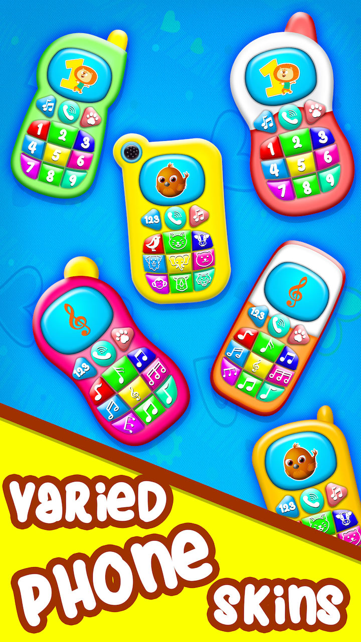 Musical Baby Phone Game for Kids Baby Phone Game for Toddler 1 to 9