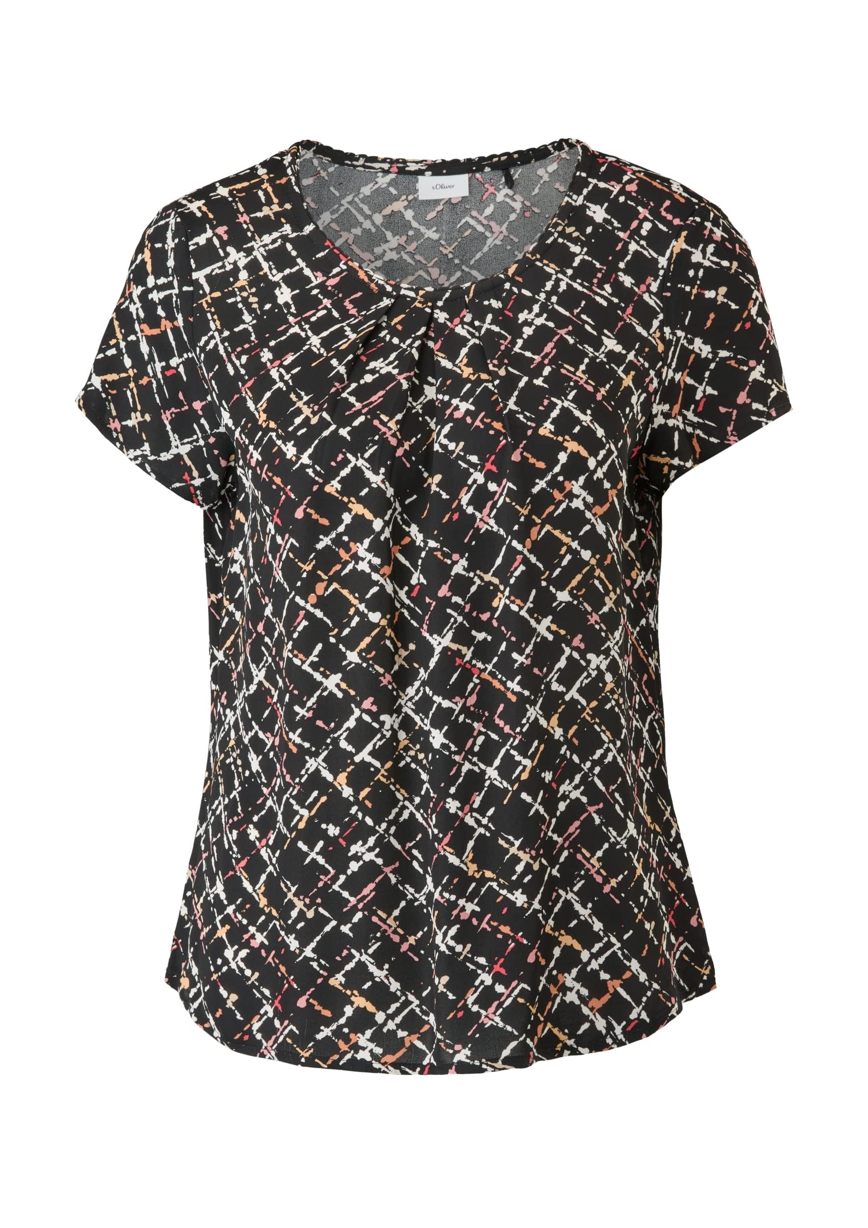 s.Oliver BLACK LABEL Women's Blouse, 99a3 Black, 6