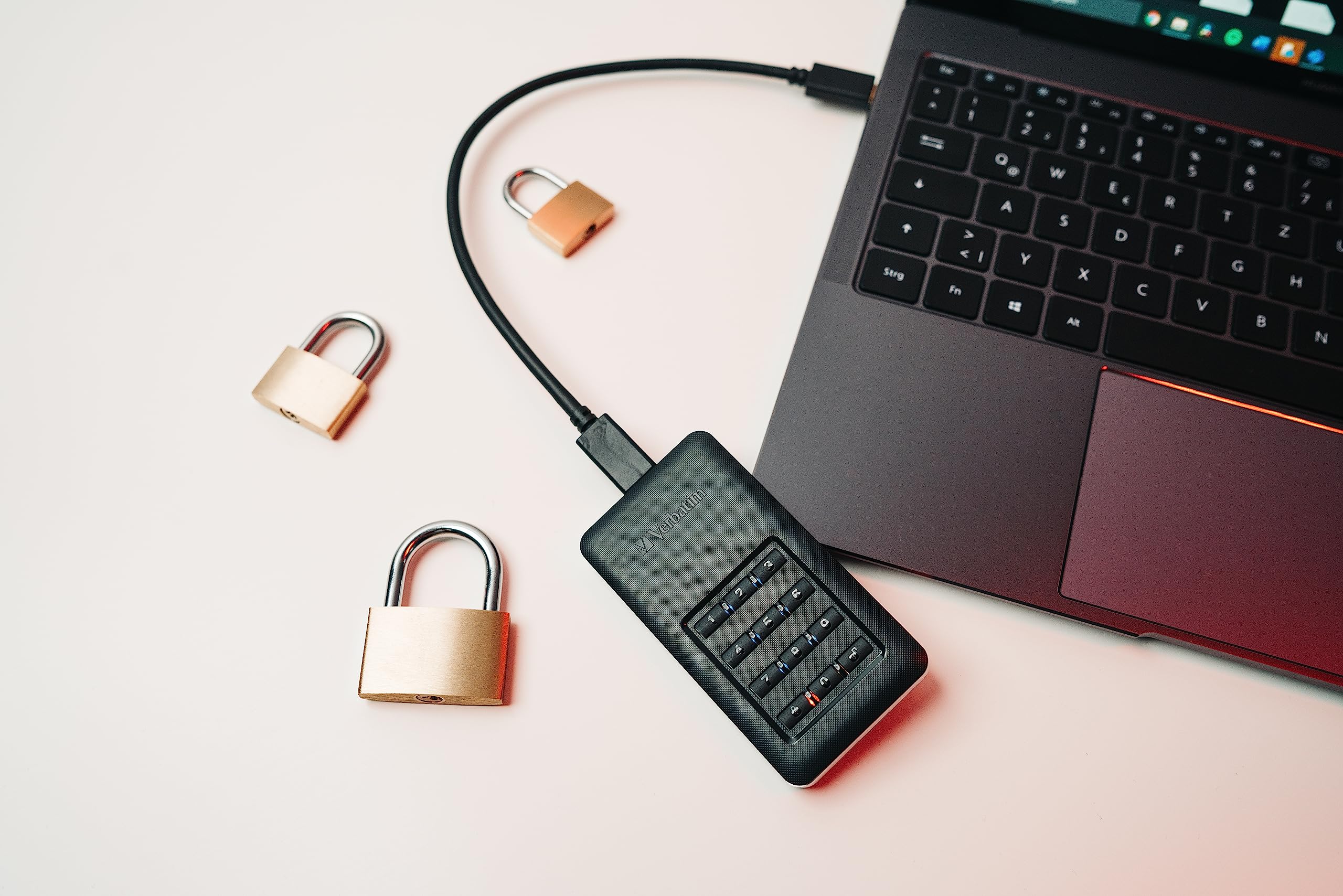 SSD Esterno Verbatim Store 'n' Go 512GB - USB 3.0 Type-C | Portatile Per Windows E Mac - Foto 13