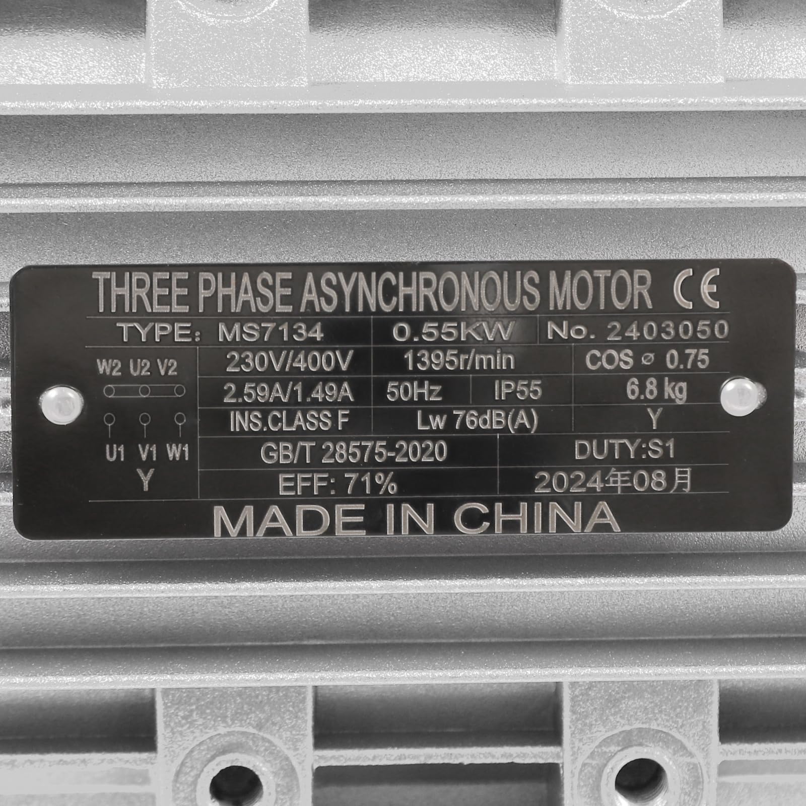 230/400V Drehstrom-Asynchronmotor 4KW – Hochgeschwindigkeitsmotor Für Maschinen Und Industrie