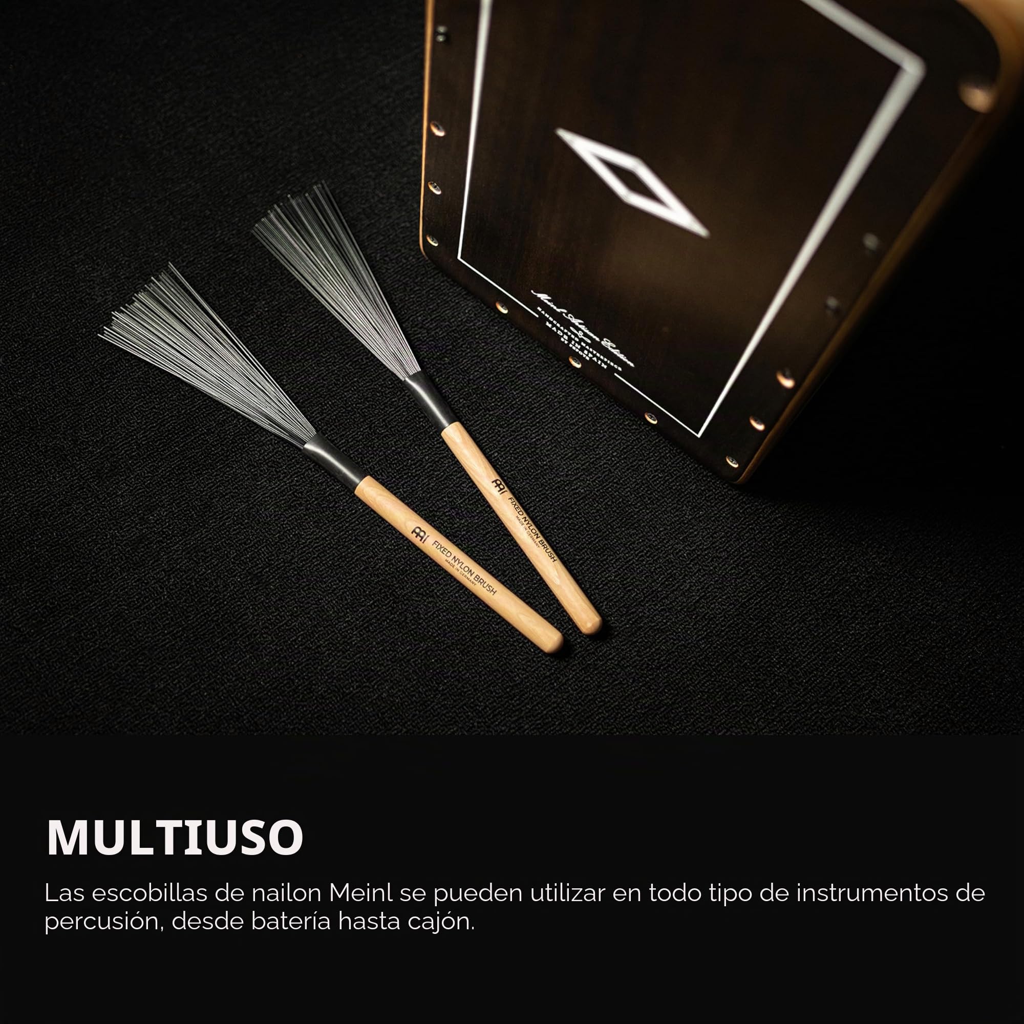 Meinl Stick & Brush Fixed Nylon Brush · Escobillas