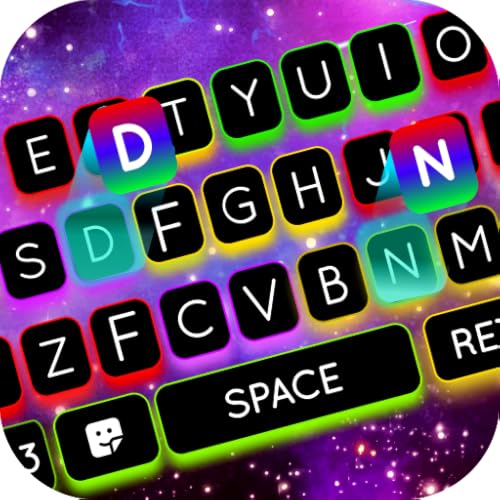 Keyboards for Fire Tablets & Neon LED Keyboard – Fonts, Emoji & Themes